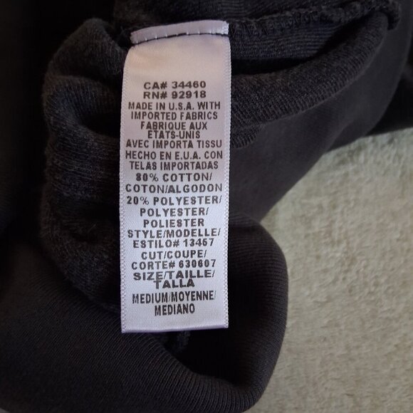 Juicy Couture Women's M Vintage Y2K Dark Gray Velour Zip Up Hoodie Sweater - Picture 6 of 13